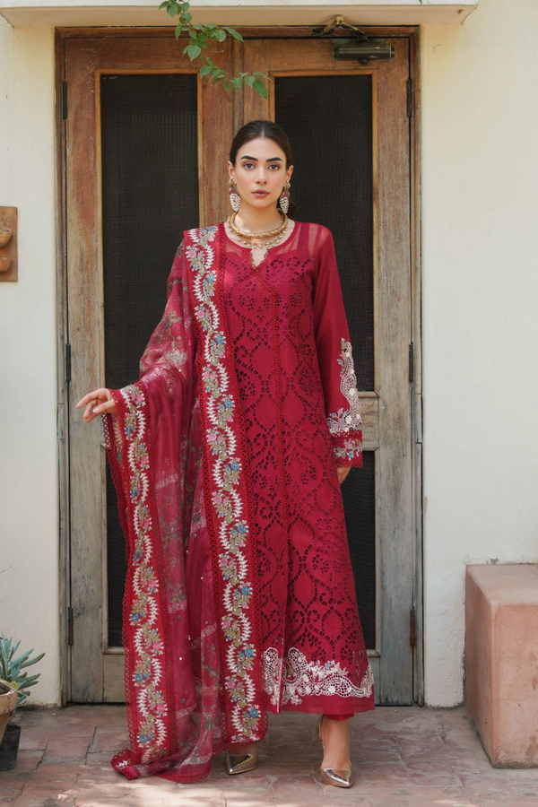 Manara | Luxury Lawn 24 | MAHAY by Manara - Designer Dress - Type: Ladies Clothes - Available at Libayah - 100% Original
