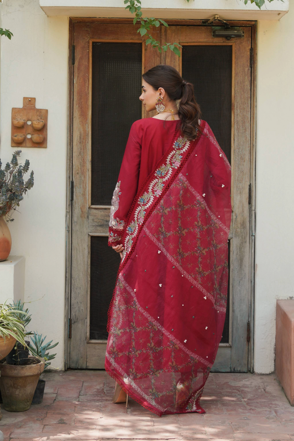 Manara | Luxury Lawn 24 | MAHAY by Manara - Designer Dress - Type: Ladies Clothes - Available at Libayah - 100% Original