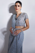 Elan | Lumiere Luxury Pret | ECLAT GLACE (EP-21008) by Elan - Designer Dress - Type: Formal - Available at Libayah - 100% Original