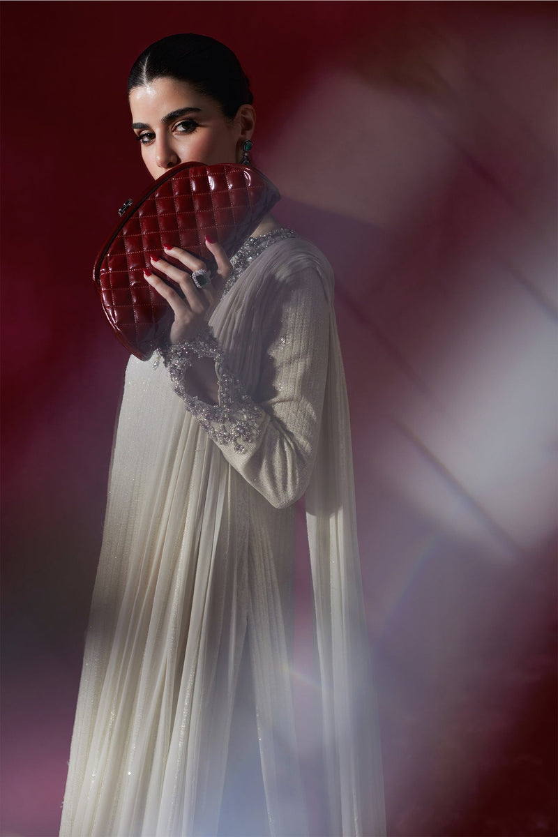 Elan | Lumiere Luxury Pret | POUSSIERE DE LUNE (EP-20997) by Elan - Designer Dress - Type: Formal - Available at Libayah - 100% Original