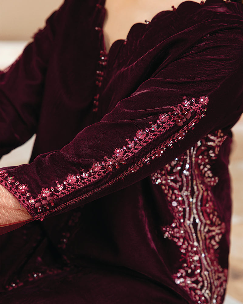 Ain | Winter Collection | AN-84 by Ain - Designer Dress  - Type : Ladies Clothes - Available at Libayah - 100% Original 