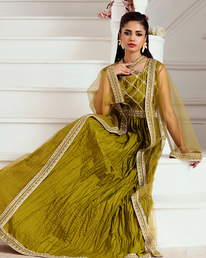 Ain | Zahra Formal Edit 25 | AN-111 by Ain - Designer Dress - Type: Ladies Clothes - Available at Libayah - 100% Original