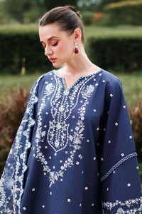 Cross Stitch | Eid Lawn Edit 26 | MIDNIGHT AURA by Cross Stitch - Designer Dress  - Type : Ladies Clothes - Available at Libayah - 100% Original 