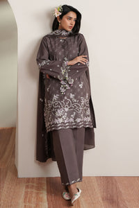 Cross Stitch | Mahiri Embroidered Collection 26 |COCOA WHISPER by Cross Stitch - Designer Dress  - Type : Ladies Clothes - Available at Libayah - 100% Original 