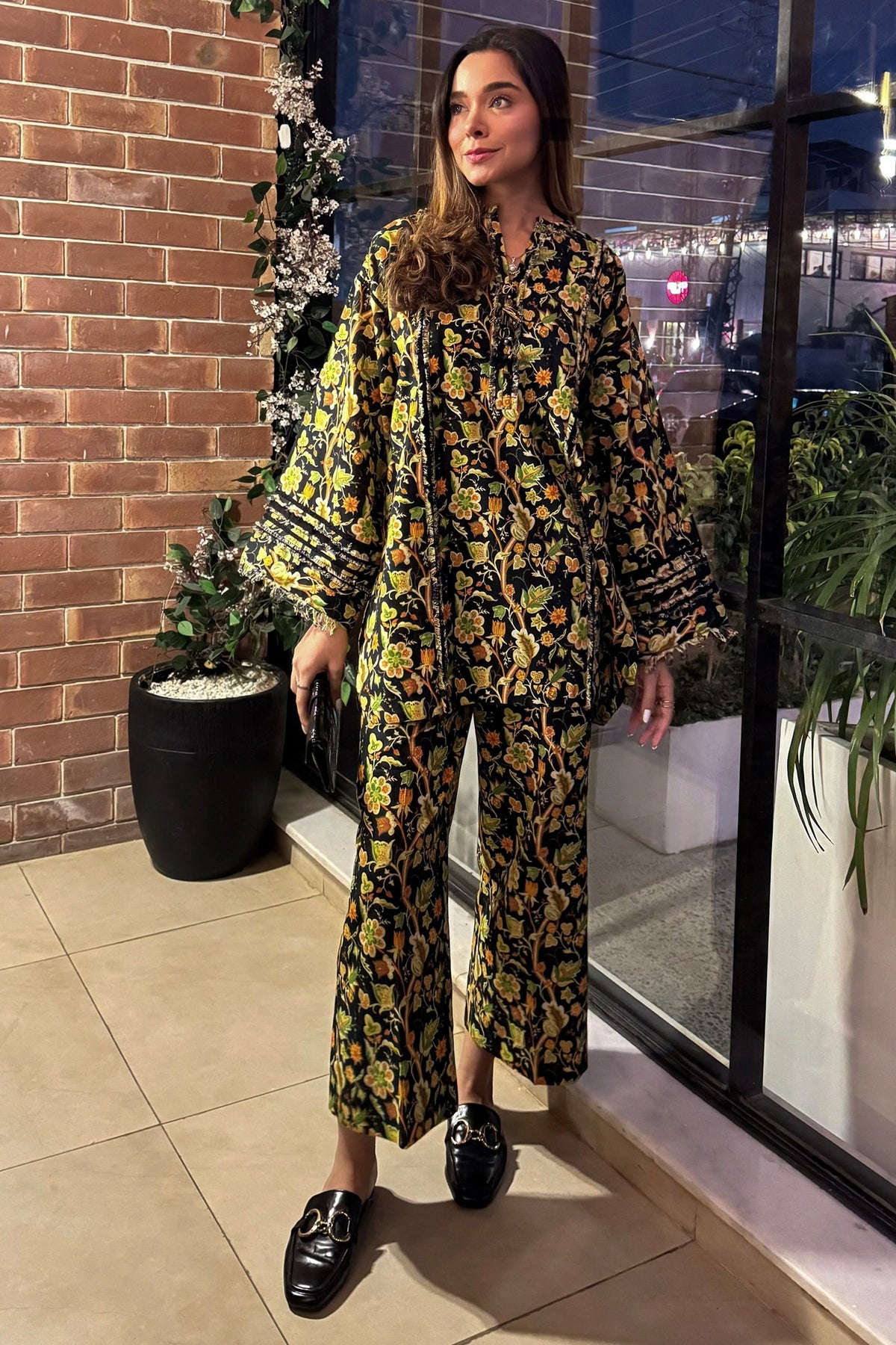 Zaha | Trechic Pret 24 | FLORET (ZRW-21340) by Zaha - Designer Dress - Type: Ladies Clothes - Available at Libayah - 100% Original