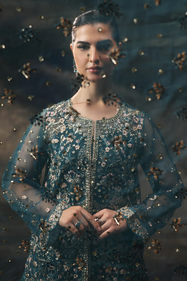 Saffron | Aatish Formals | Gulzar-e-Afreen by Saffron - Designer Dress - Type: Formal - Available at Libayah - 100% Original