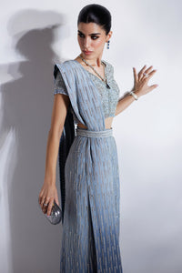 Elan | Luxury Wedding Wears | ECLAT GLACE (EP-21008) - Designer Dress - Type : Ladies Clothes - Available at Libayah - 100% Original