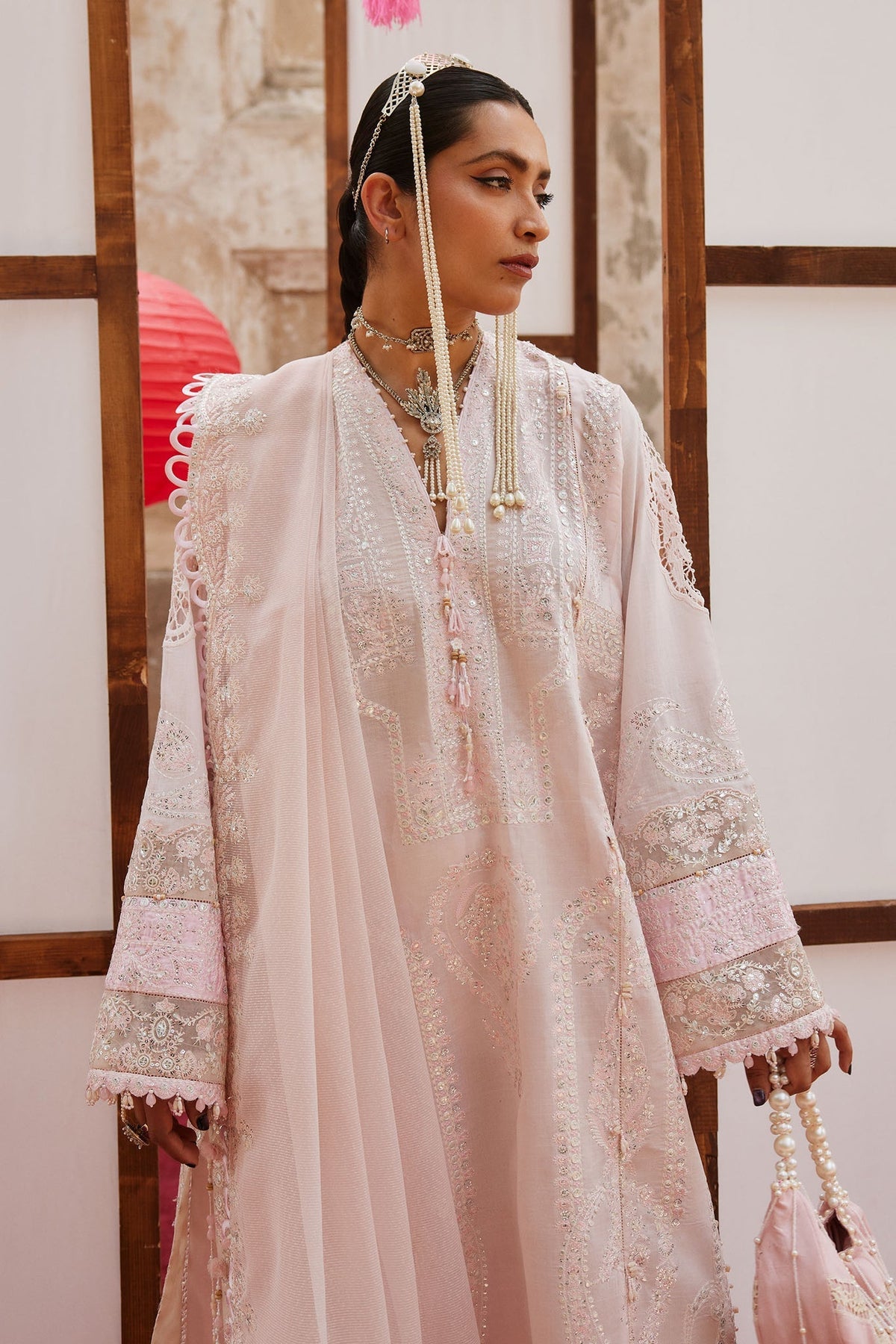 Afrozeh | Basic Pret 26 RTW | NACRE by Afrozeh - Designer Dress  - Type : Ladies Clothes - Available at Libayah - 100% Original 
