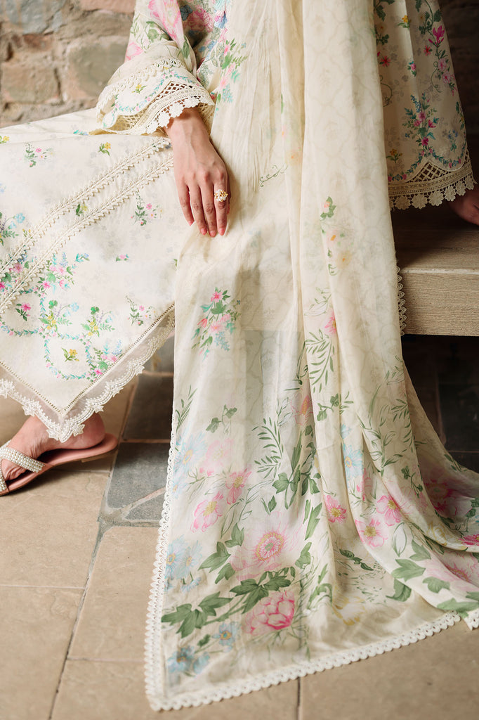 Cross Stitch | Eid Lawn Edit 26 | TROPIC MIST by Cross Stitch - Designer Dress  - Type : Ladies Clothes - Available at Libayah - 100% Original 