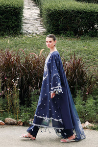 Cross Stitch | Eid Lawn Edit 26 | MIDNIGHT AURA by Cross Stitch - Designer Dress  - Type : Ladies Clothes - Available at Libayah - 100% Original 