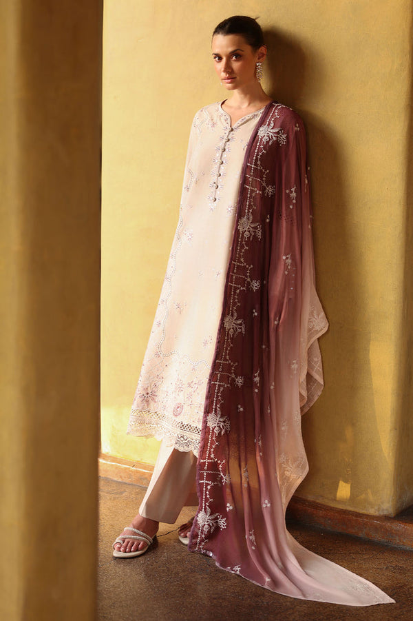 Cross Stitch | Eid Lawn Edit 26 |  SAND DUNE by Cross Stitch - Designer Dress  - Type : Ladies Clothes - Available at Libayah - 100% Original 