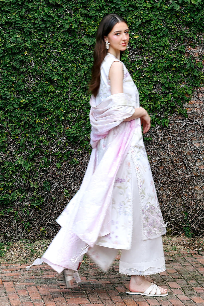 Cross Stitch | Eid Lawn Edit 26 |MEADOW DREAM by Cross Stitch - Designer Dress  - Type : Ladies Clothes - Available at Libayah - 100% Original 