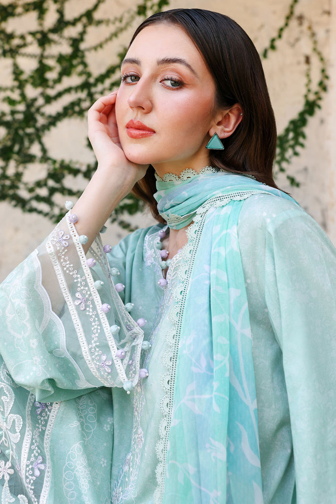 Cross Stitch | Eid Lawn Edit 26 | SUMMER BREEZE by Cross Stitch - Designer Dress  - Type : Ladies Clothes - Available at Libayah - 100% Original 