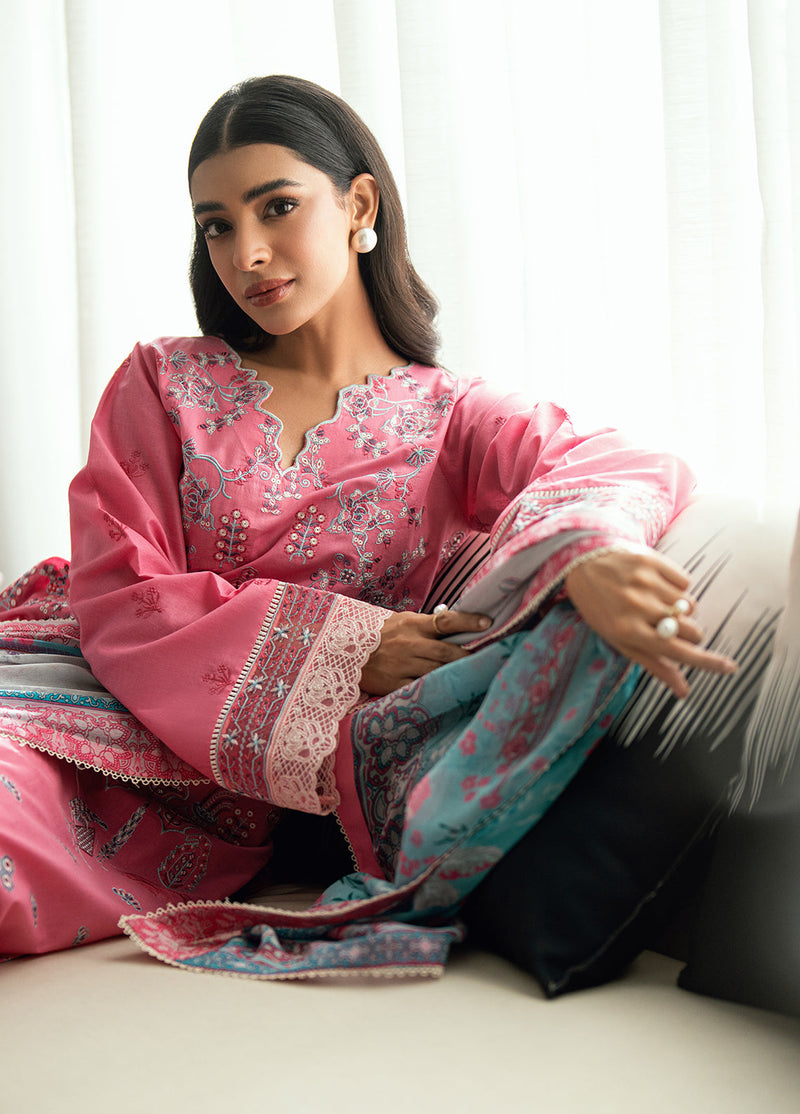 Sahane | Virelle The Lawn Edit | CG50007 Peony by Sahane - Designer Dress  - Type : Ladies Clothes - Available at Libayah - 100% Original 