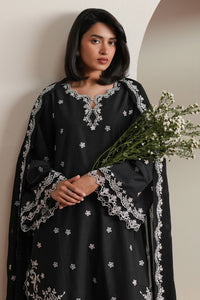 Cross Stitch | Mahiri Embroidered Collection 26 | NOIR CANVAS by Cross Stitch - Designer Dress  - Type : Ladies Clothes - Available at Libayah - 100% Original 