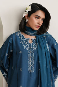 Cross Stitch | Mahiri Embroidered Collection 26 |SAPPHIRE GARDEN by Cross Stitch - Designer Dress  - Type : Ladies Clothes - Available at Libayah - 100% Original 