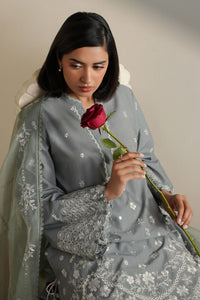 Cross Stitch | Mahiri Embroidered Collection 26 |AQUA REVERIE by Cross Stitch - Designer Dress  - Type : Ladies Clothes - Available at Libayah - 100% Original 
