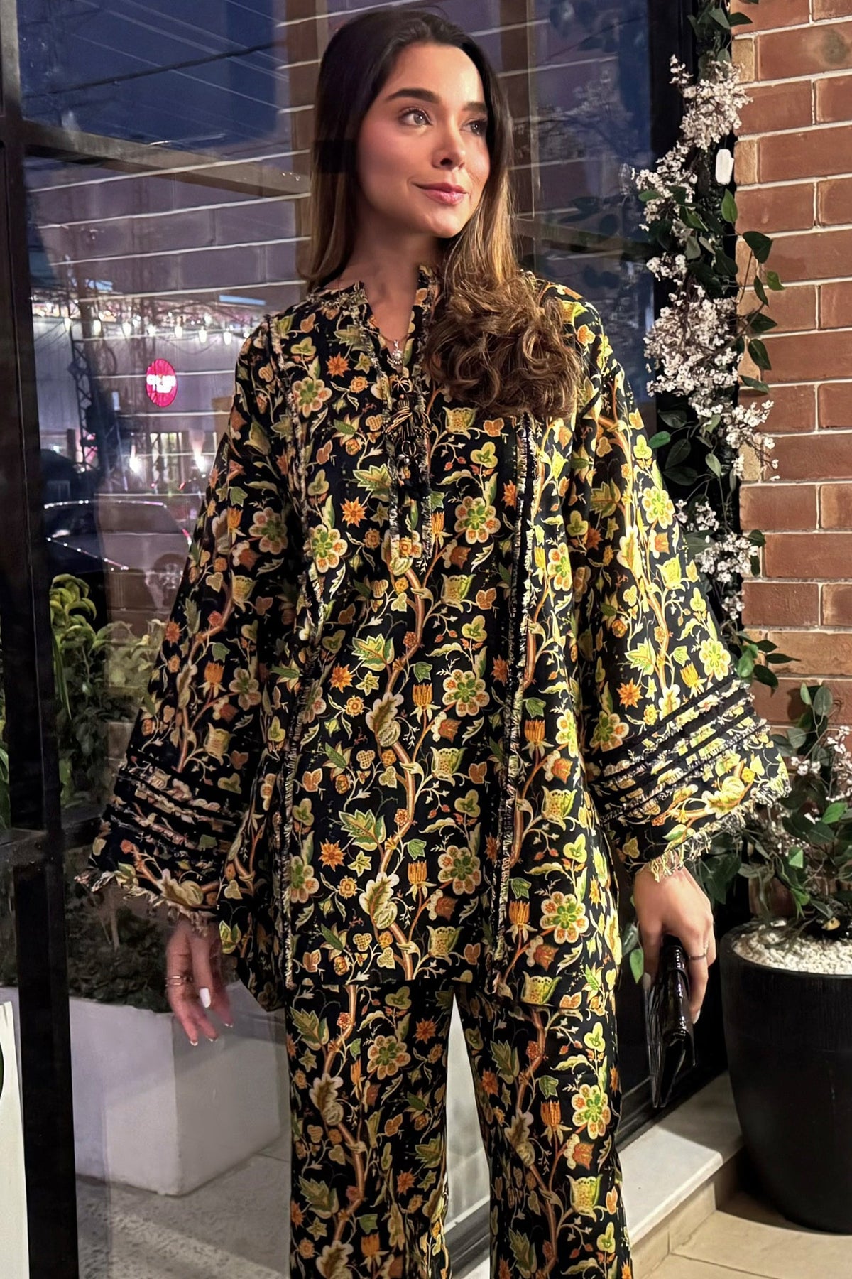 Zaha | Trechic Pret 24 | AUTUMN BLAZE (ZRW-21334) by Zaha - Designer Dress - Type: Ladies Clothes - Available at Libayah - 100% Original