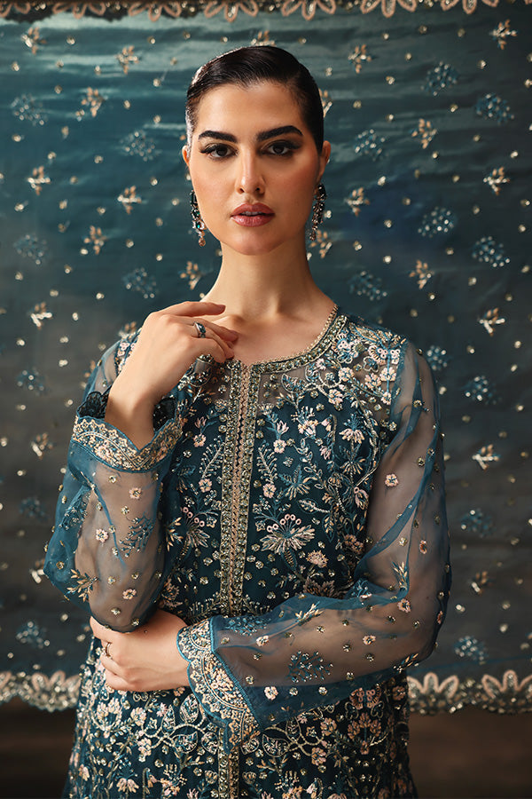 Saffron | Aatish Formals | Gulzar-e-Afreen by Saffron - Designer Dress - Type: Formal - Available at Libayah - 100% Original