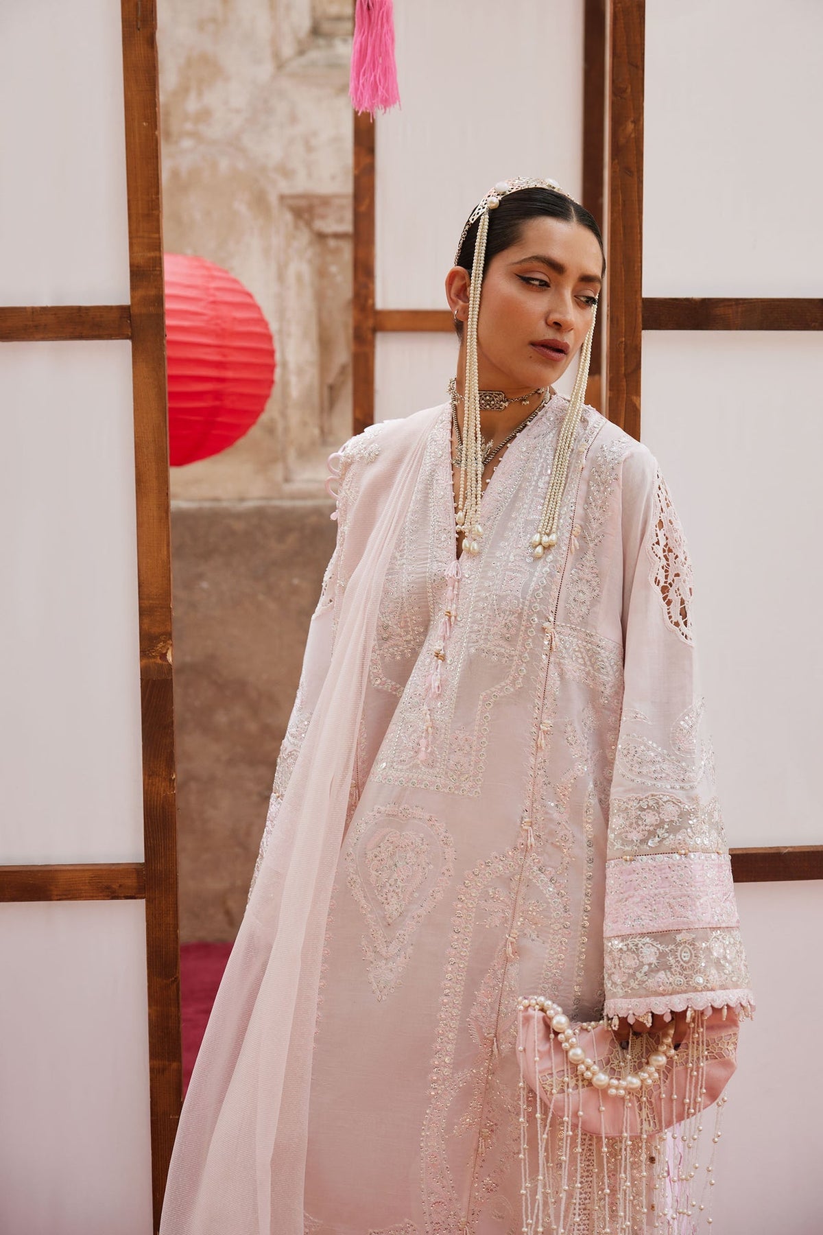 Afrozeh | Basic Pret 26 RTW | NACRE by Afrozeh - Designer Dress  - Type : Ladies Clothes - Available at Libayah - 100% Original 