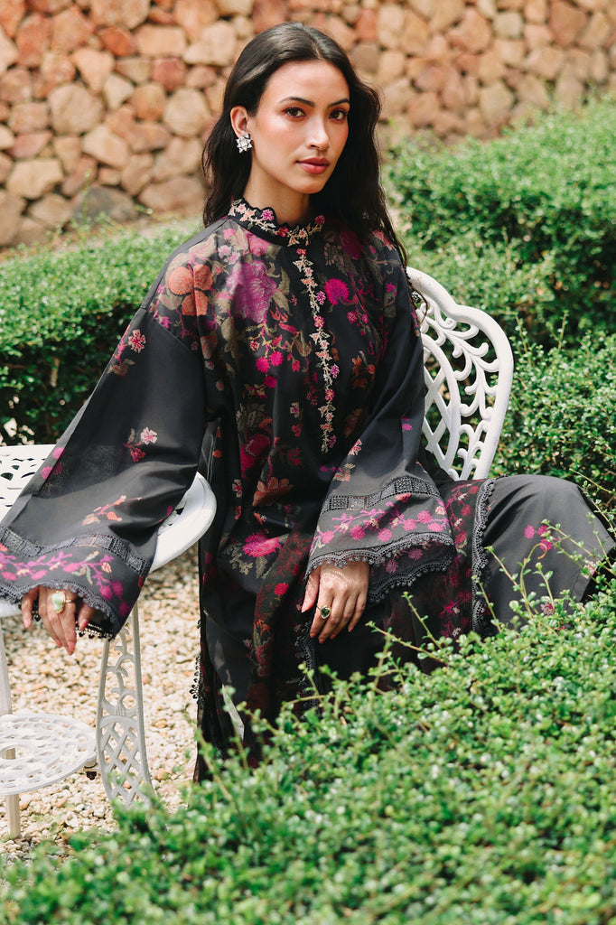 Cross Stitch | Eid Lawn Edit 26 | SHADOW GRACE by Cross Stitch - Designer Dress  - Type : Ladies Clothes - Available at Libayah - 100% Original 