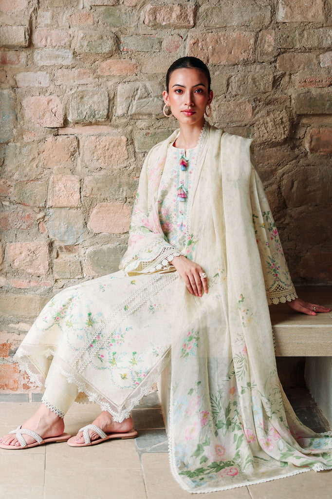 Cross Stitch | Eid Lawn Edit 26 | TROPIC MIST by Cross Stitch - Designer Dress  - Type : Ladies Clothes - Available at Libayah - 100% Original 