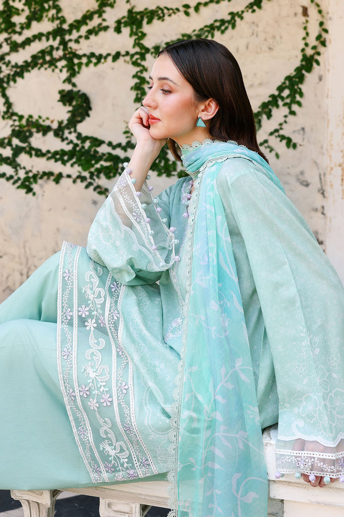 Cross Stitch | Eid Lawn Edit 26 | SUMMER BREEZE by Cross Stitch - Designer Dress  - Type : Ladies Clothes - Available at Libayah - 100% Original 