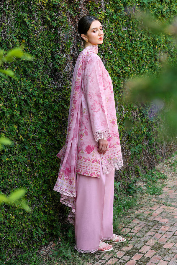 Cross Stitch | Eid Lawn Edit 26 |  SPRING LILAC by Cross Stitch - Designer Dress  - Type : Ladies Clothes - Available at Libayah - 100% Original 
