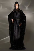 ECLAT NOIR (EP-21407) – authentic Pakistani formal dress from the Elan Lueur Dor collection for women in the UK