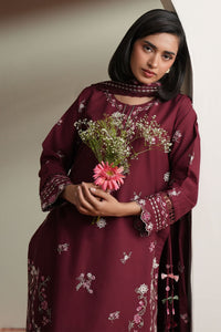 Cross Stitch | Mahiri Embroidered Collection 26 |CRIMSON by Cross Stitch - Designer Dress  - Type : Ladies Clothes - Available at Libayah - 100% Original 