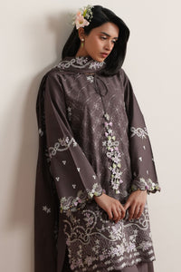 Cross Stitch | Mahiri Embroidered Collection 26 |COCOA WHISPER by Cross Stitch - Designer Dress  - Type : Ladies Clothes - Available at Libayah - 100% Original 
