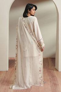 Cross Stitch | Mahiri Embroidered Collection 26 | VORY MOSIAC by Cross Stitch - Designer Dress  - Type : Ladies Clothes - Available at Libayah - 100% Original 