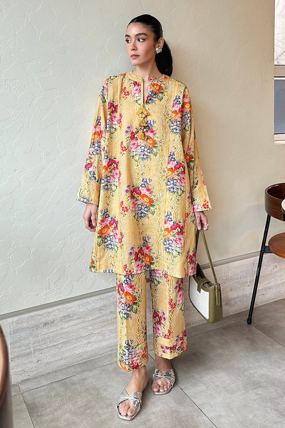 Zaha | Trechic Pret 24 | SOLEIL (ZRW-21332) by Zaha - Designer Dress - Type: Ladies Clothes - Available at Libayah - 100% Original