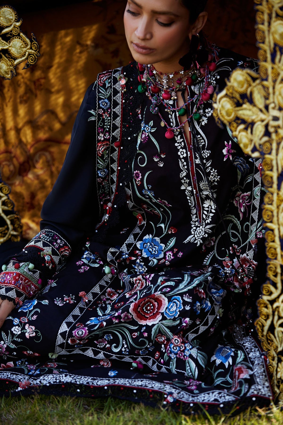 Afrozeh | Basic Pret 26 RTW | NACRE by Afrozeh - Designer Dress  - Type : Ladies Clothes - Available at Libayah - 100% Original 