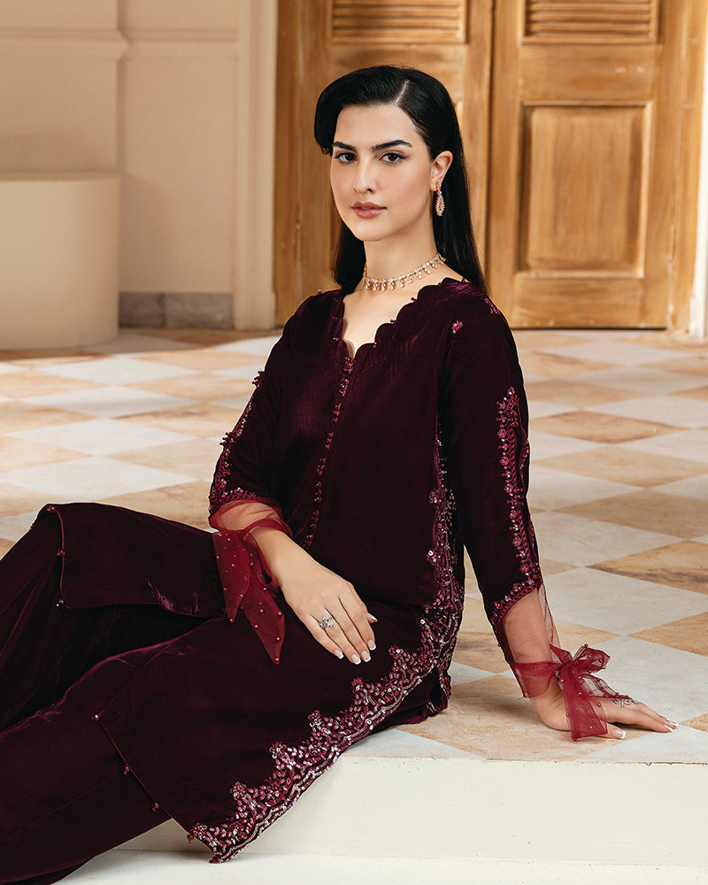 Ain | Winter Collection | AN-84 by Ain - Designer Dress  - Type : Ladies Clothes - Available at Libayah - 100% Original 