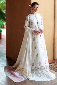Cross Stitch | Eid Lawn Edit 26 | GARDEN IVORY by Cross Stitch - Designer Dress  - Type : Ladies Clothes - Available at Libayah - 100% Original 
