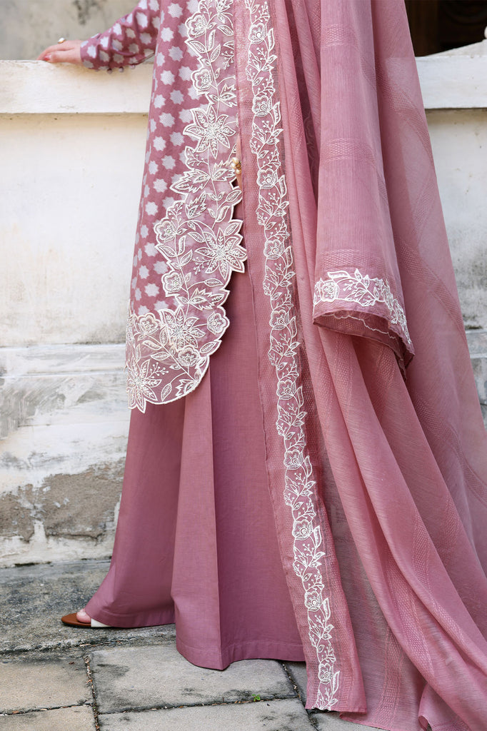 Cross Stitch | Eid Lawn Edit 26 | ASH ROSE by Cross Stitch - Designer Dress  - Type : Ladies Clothes - Available at Libayah - 100% Original 