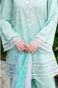 Cross Stitch | Eid Lawn Edit 26 | SUMMER BREEZE by Cross Stitch - Designer Dress  - Type : Ladies Clothes - Available at Libayah - 100% Original 