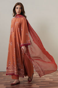 Cross Stitch | Mahiri Embroidered Collection 26 |SCARLET EMBER by Cross Stitch - Designer Dress  - Type : Ladies Clothes - Available at Libayah - 100% Original 