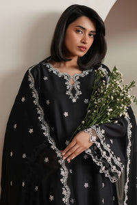 Cross Stitch | Mahiri Embroidered Collection 26 | NOIR CANVAS by Cross Stitch - Designer Dress  - Type : Ladies Clothes - Available at Libayah - 100% Original 