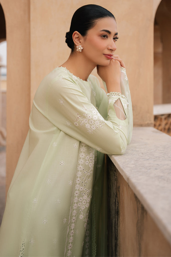 Cross Stitch | Mahiri Embroidered Collection 26 | Lumiere Meadow by Cross Stitch - Designer Dress  - Type : Ladies Clothes - Available at Libayah - 100% Original 