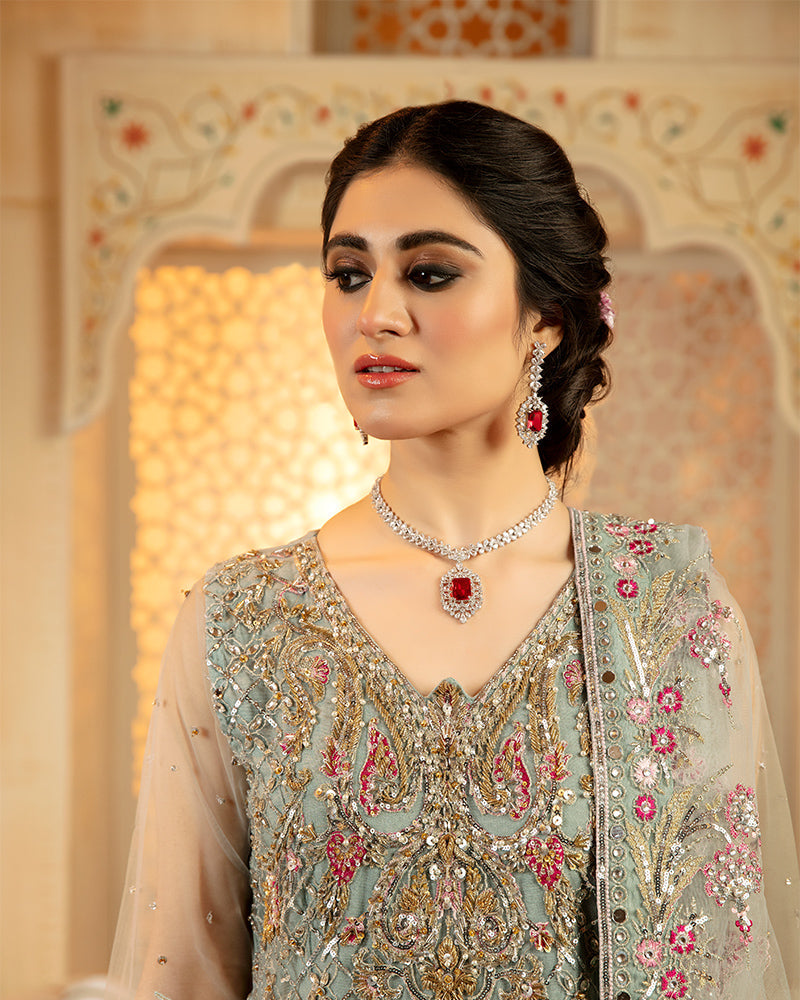 Ain | Aroosh Wedding Edition | AR-23 by Ain - Designer Dress - Type: Bridal - Available at Libayah - 100% Original