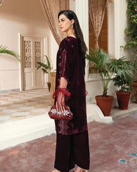 Ain | Winter Collection | AN-84 by Ain - Designer Dress  - Type : Ladies Clothes - Available at Libayah - 100% Original 
