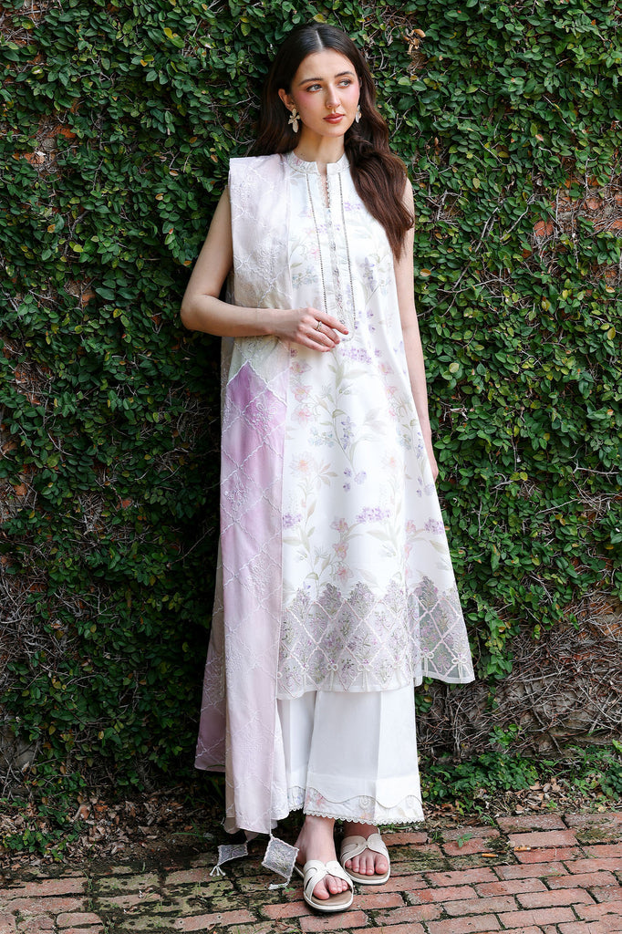 Cross Stitch | Eid Lawn Edit 26 |MEADOW DREAM by Cross Stitch - Designer Dress  - Type : Ladies Clothes - Available at Libayah - 100% Original 