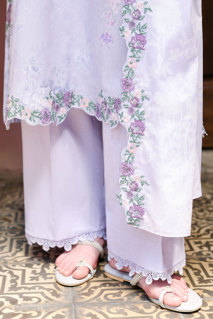 Cross Stitch | Eid Lawn Edit 26 | CRYSTAL GLAZE by Cross Stitch - Designer Dress  - Type : Ladies Clothes - Available at Libayah - 100% Original 