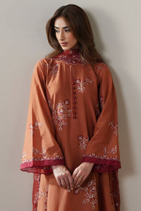 Cross Stitch | Mahiri Embroidered Collection 26 |SCARLET EMBER by Cross Stitch - Designer Dress  - Type : Ladies Clothes - Available at Libayah - 100% Original 