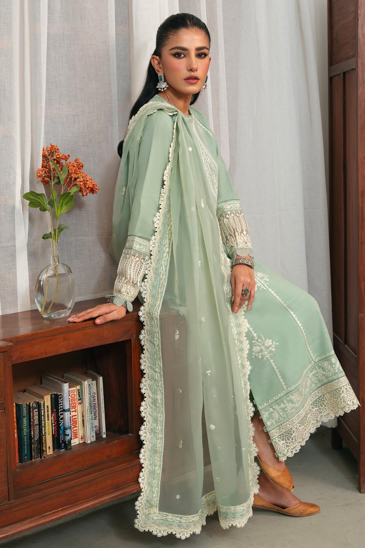 Zaha | Aangan Ready to Wear | CHANDNI (ZRW-20904) by Zaha - Designer Dress - Type: Ladies Clothes - Available at Libayah - 100% Original