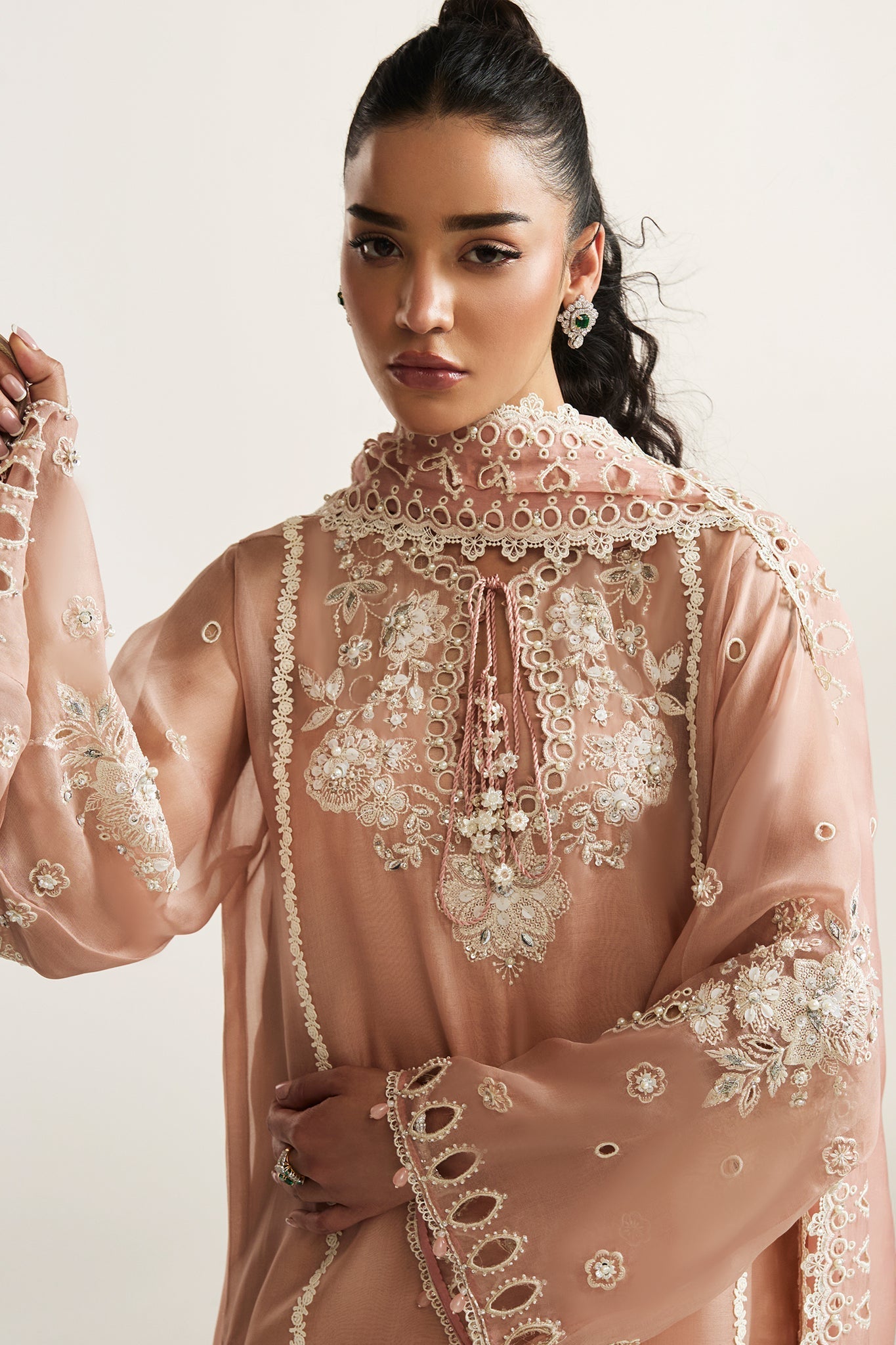 Elan | Vital Ornee | FLEUR DE ROSE (EV-21358) by Elan - Designer Dress  - Type : Ladies Clothes - Available at Libayah - 100% Original 