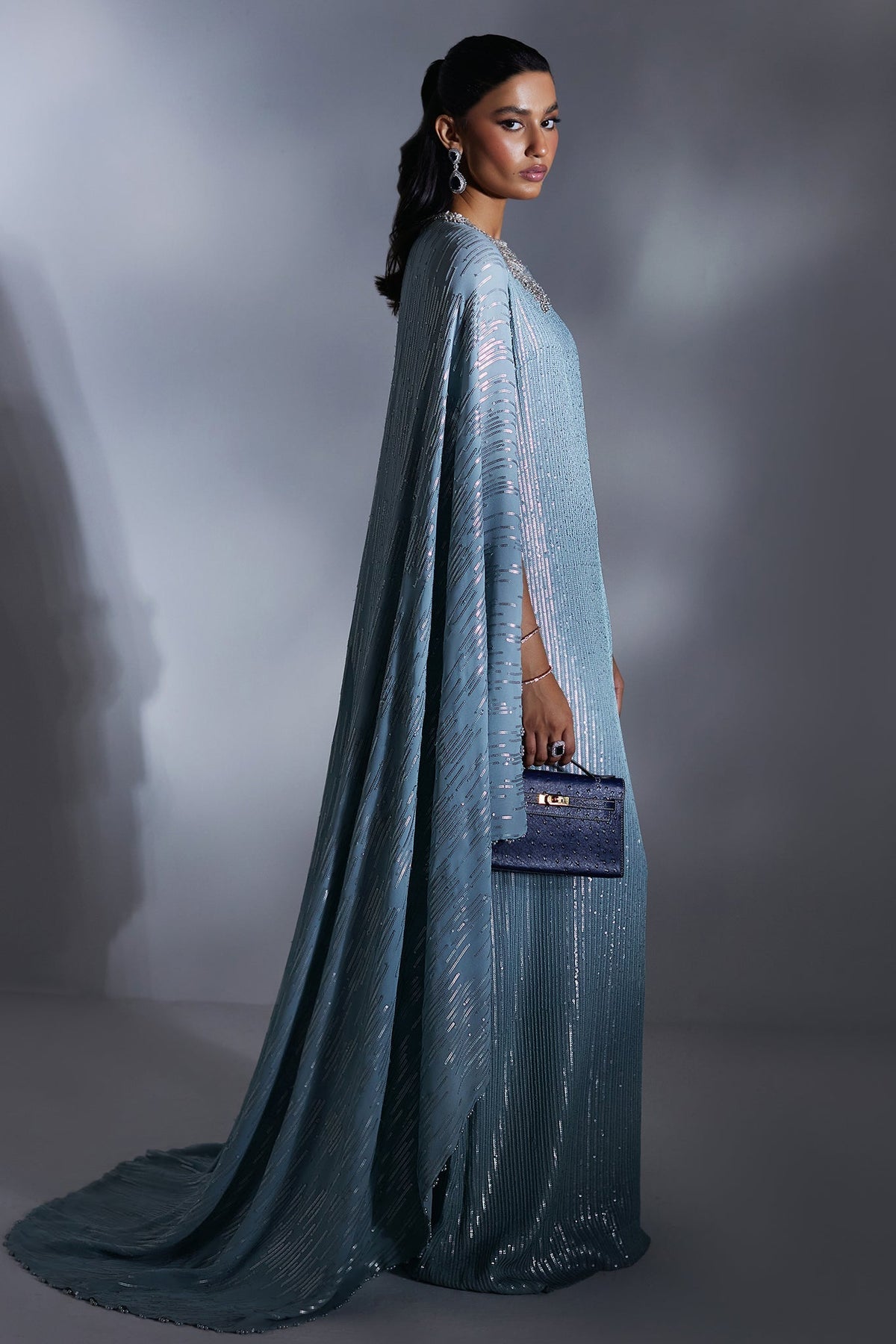 Elan | Lumiere Luxury Pret | POUSSIERE DETOILES (EP-20883) by Elan - Designer Dress - Type: Formal - Available at Libayah - 100% Original