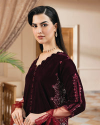 Ain | Winter Collection | AN-84 by Ain - Designer Dress  - Type : Ladies Clothes - Available at Libayah - 100% Original 